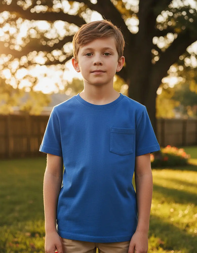 Playera Cat & Jack Pocket Tee Para Niño
