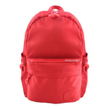 Mochila Porta Notebook Primicia College Escolar Reforzada Color Rojo