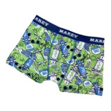 Boxer Marey 5017 De Niño Pack X 2  Algodon Y Lycra   Skate 