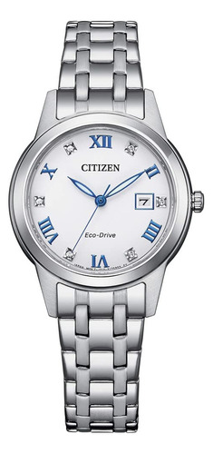 Reloj De Acero Para Mujer Citizen Fe1240-81a