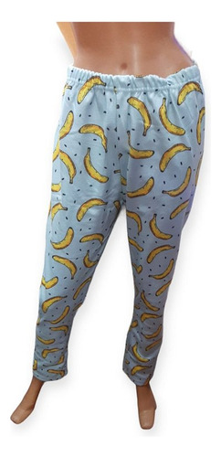 Pantalon Pijama Dama Estampas Modernas Polar Super Abrigados