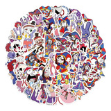 50 Stickers Calcomanias Digital Circus