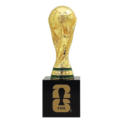Trofeo Copa Mundial Fifa 2026 Réplica 10.5cm Con Pedestal Dorado | Meses sin interés