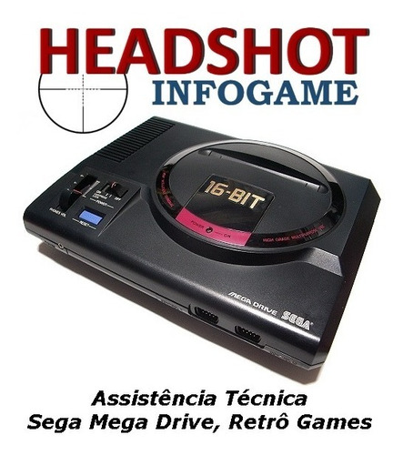 Consertos Reparos Manutenção Sega Mega Drive, Genesis