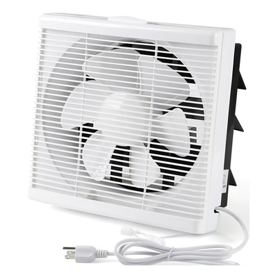 Ventilador De Escape Nalle De 25 Cm Con Ventana Reversible,