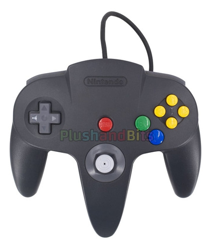 Control Negro Para Nintendo 64 Original