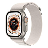 Apple Watch Ultra Titânio 49mm Pulseira Loop  Estelar