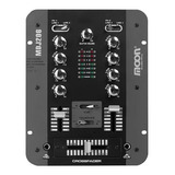 Consola Mixer Moon Mdj206 Dj Stereo 2 Canales