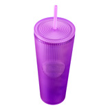 Vaso Studded Purple Stripes Starbucks Coleccionable 710 Ml