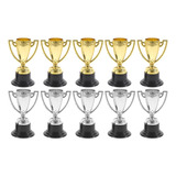 Trofeo De Fútbol Con Medallas De Plástico, 10 Unidades