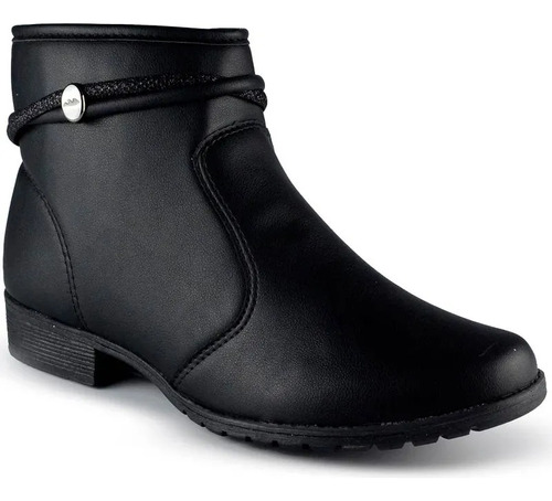 Bota Feminina Dakota Cano Curto Salto Baixo Tendência G9554