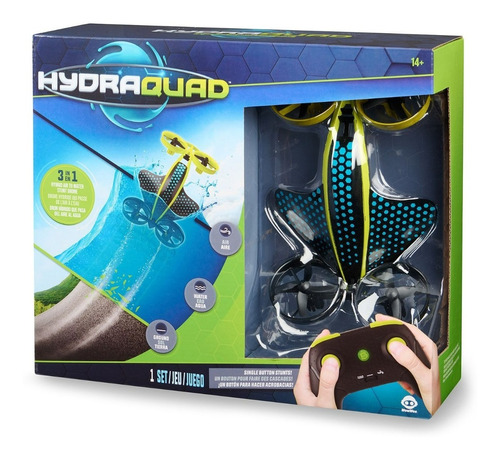 Hydraquad Dron 3 En 1 Acrobático Híbrido 2535
