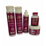 Kit Reconstrução Newhair + Vitamina Cabelo E Unhas. 5 Itens!