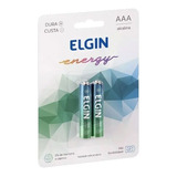 10pcs Pilha Elgin Palito Aaa Alcalina Elgin Blister Original