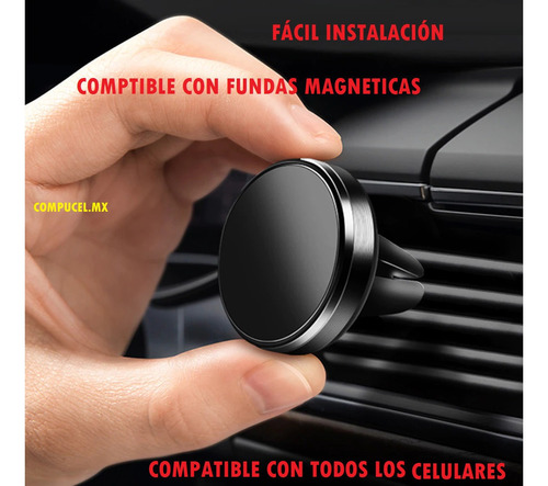 Soporte Magnetico Universal Para Celular Carro Coche Moto