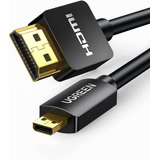 Adaptador De Cable Micro Hdmi A Hdmi 4k 60hz Retorno De...