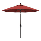 California Umbrella Sombrilla Inclinable De Tela De Fibra De