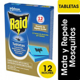 Pack X 3 Unid Tabletas Para Mosquitos  Rápida Acc Raid