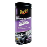 Meguiars Wipes Quik Interior Detailer Wipes Toallitas Limpia