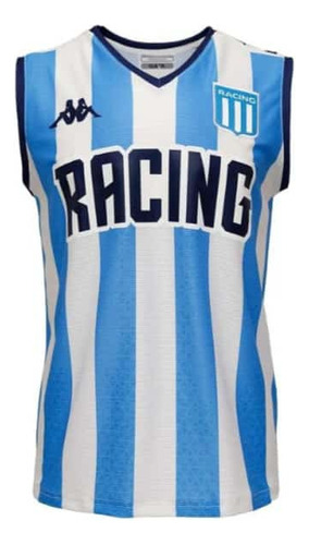 Camiseta Racing Club Basquet Kappa Titular 2023/24