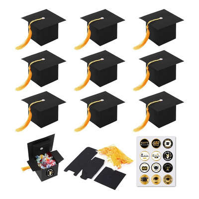 50pz Cajas Para Dulces Decoracion Recuerdo Graduación Regalo | Meses sin interés