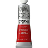 Pintura Oleo Winsor & Newton Winton 37ml Colores A Escoger Color Del Óleo Cadmium Red Deep Hue - Rojo Obscuro No 6