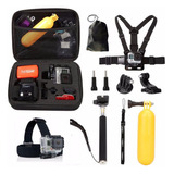 Kit De Accesorios Para Cámaras Deportivas 10 En 1 Para Gopro