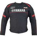 Jaqueta Yamaha Team Factory Black'n Red Motoqueiro Mod.11