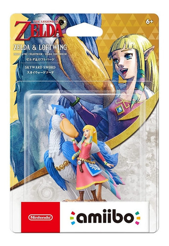 Figura Amiibo Zelda & Loftwing - Skyward Sword - Sniper