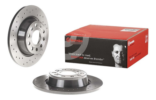 Discos Brembo Xtra Vw Passat 1.4tsi Ecofuel 2011-2013 T Par