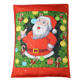 Funda Cojín Forro Almohada Navideño Papá Noel Santa Claus