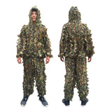 Roupa Camuflada Ghillie caça Pesca Aventura Calça E Jaqueta