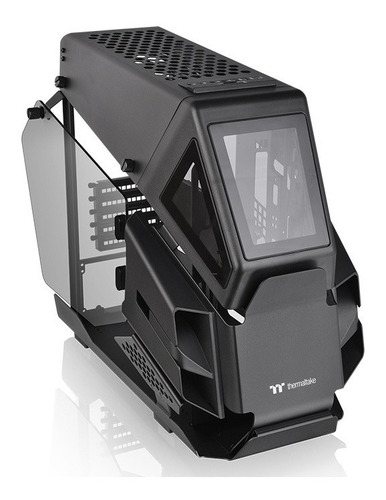 Gabinete Gamer Thermaltake Ah T200 Helicopter Micro Tg Negro