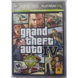 Grand Theft Auto Iv Original Xbox 360 
