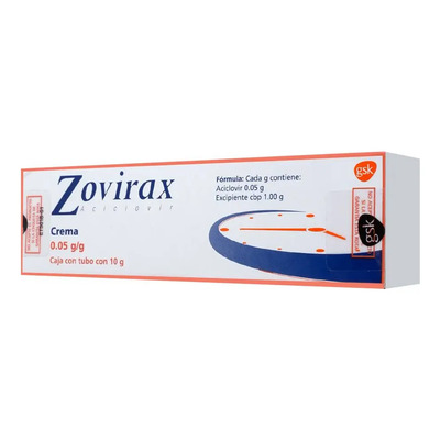 Zovirax Crema, 1 Tubo 10 G | Meses sin interés