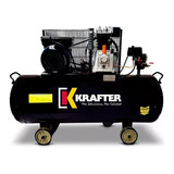 Compresor Krafter 200 Litros Autonomo