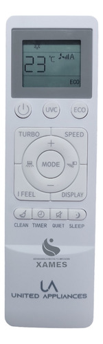 Control Para Minisplit Ua United Appliance Wifi Original 