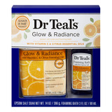 Dr Teal's Glow & Radiance Con Vitamina C Y  2 Piece Set Drtl