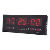 . Reloj Digital Grande Con Alarma Led, Calendario, Fecha, .