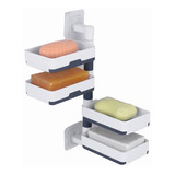 Soporte Organizador Baño Porta Jabon Jabonera Pared Regadera