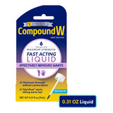 Removedor Verrugas Compound W Fast Acting Liquid Americano