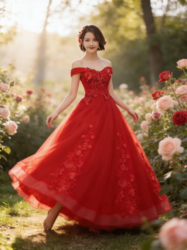Vestido Quinceañera Elizabeth Organza Strapless Tobillo | Meses sin interés