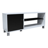 Rack Tv Mesa Modular Lcd Led Nordico Minimalista 1 Puerta Cu