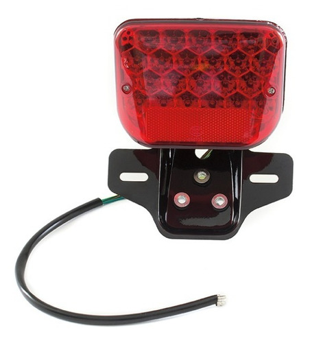 Calavera Stop De Leds Completa Italika Ft125 Alta Calidad