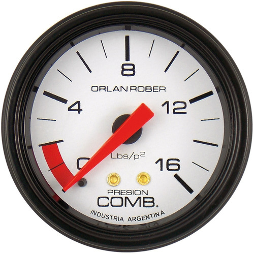 Presión De Combustible 52mm Orlan Rober Classic 15 Psi