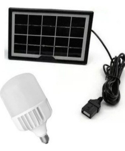 Luces De Emergencia 50w Chino Foco Solar/usb 8h 0.5ah