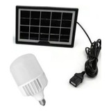 Luces De Emergencia 50w Chino Foco Solar/usb 8h 0.5ah