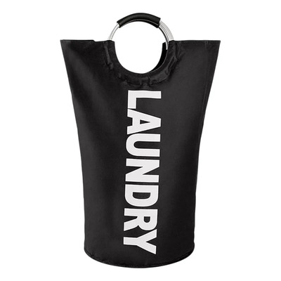 Cesto Plegable Ropa Sucia Tela Negro Lisa Qualyshop 73x38 cm | MercadoLibre