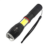 Linterna Led T6 10w Cob 3w 1300 Lumen 400 Metros Zoom Caza