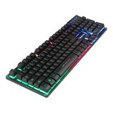 Teclado Gamer De Membrana Rgb Meetion K9300 Español 